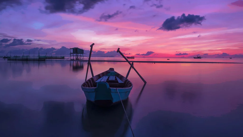 After the rain, at dawn, 夜晚雨春天黎明